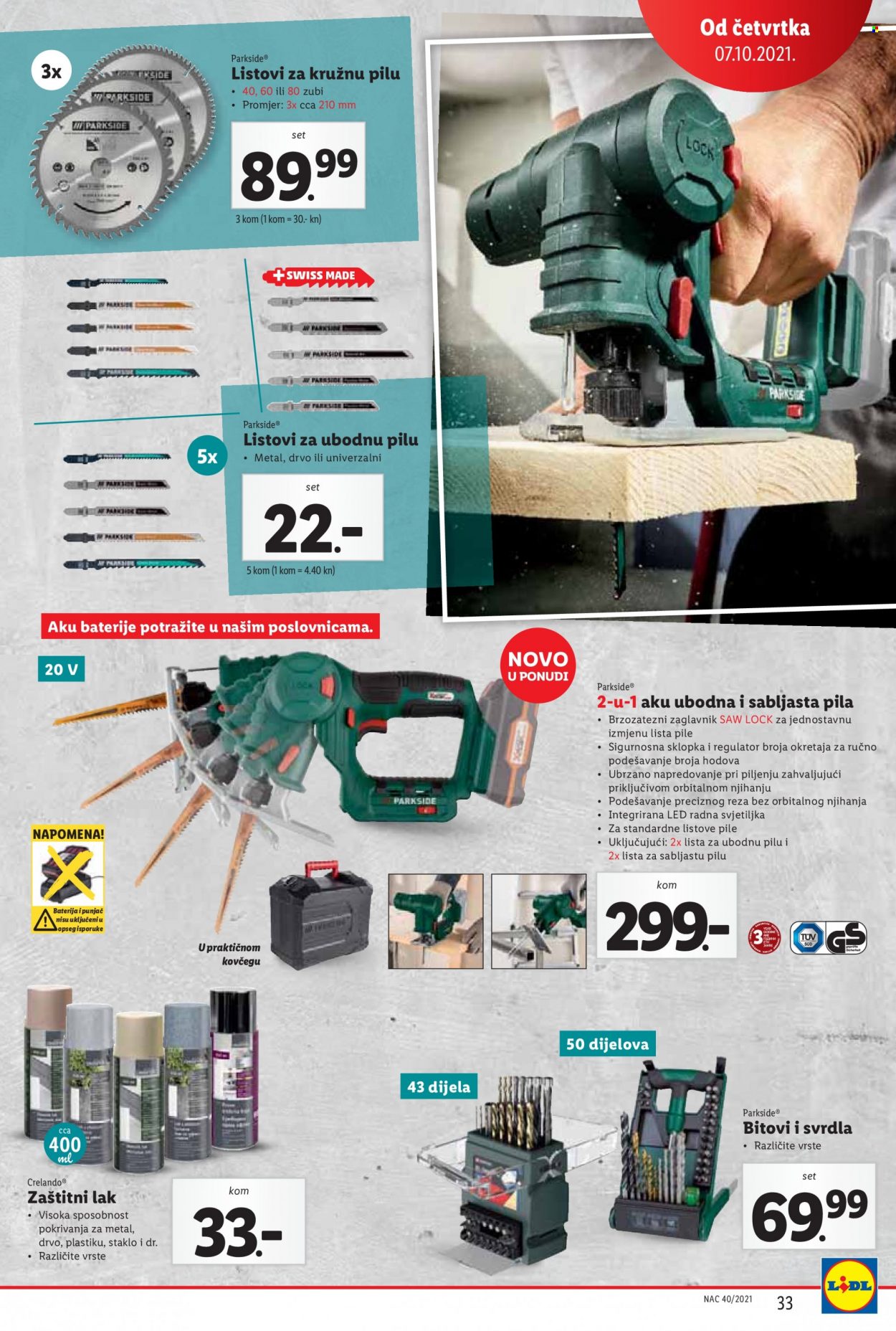 Lidl katalog - 04.10.2021. - 10.10.2021. Stranica 33