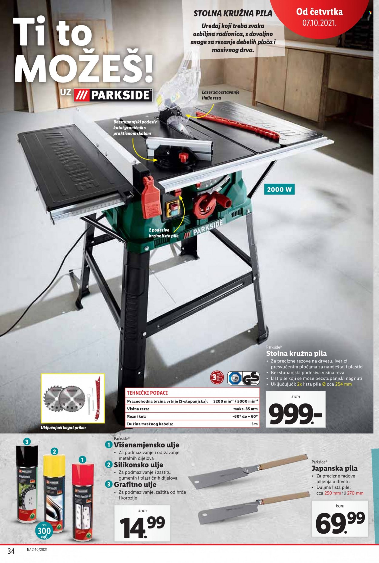 Lidl katalog - 04.10.2021. - 10.10.2021. Stranica 34