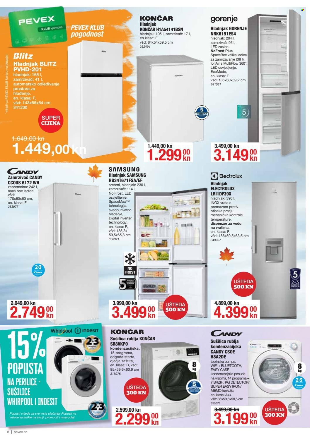 Pevex katalog - 30.09.2021. - 26.10.2021. Stranica 6