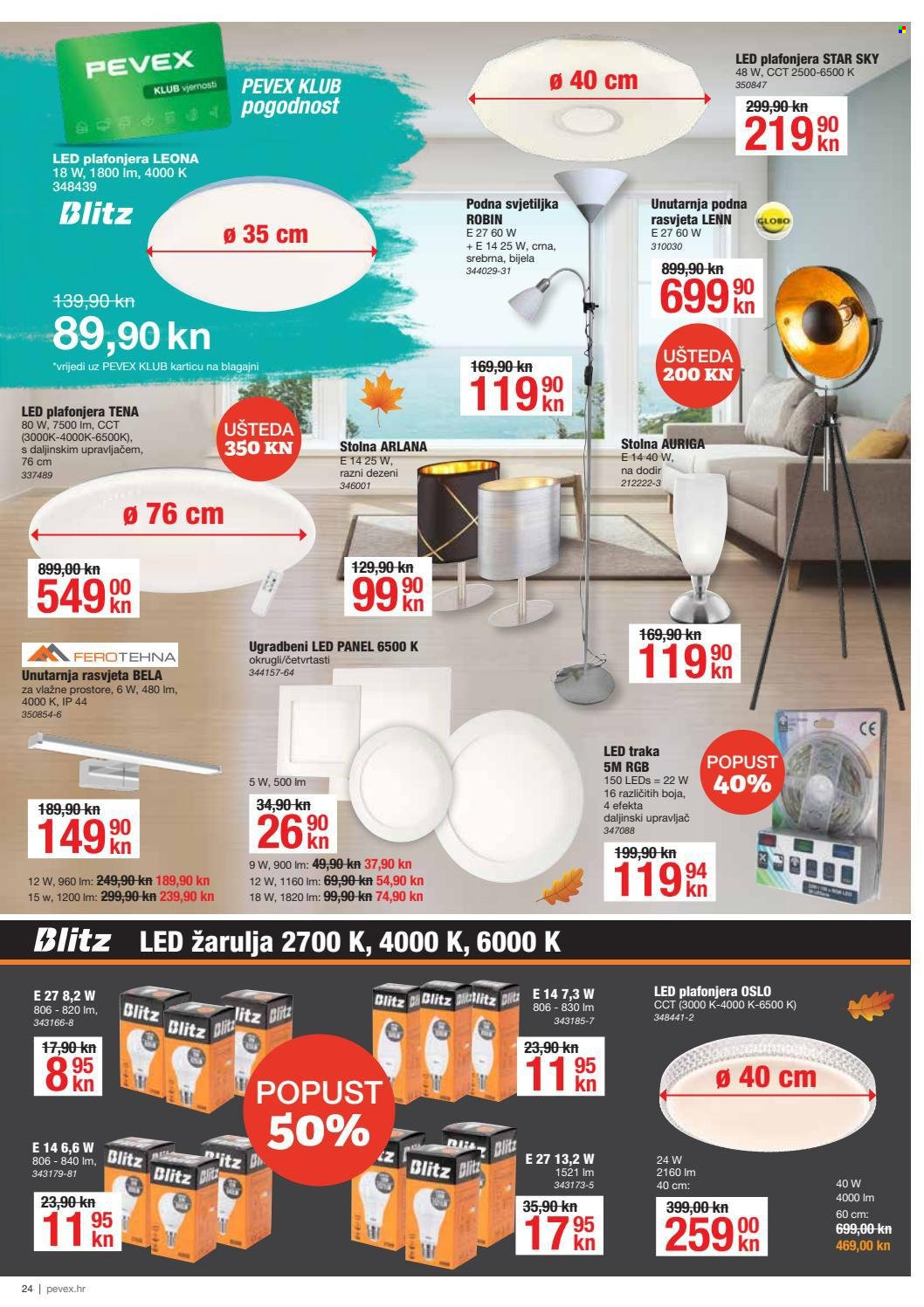 Pevex katalog - 30.09.2021. - 26.10.2021. Stranica 24