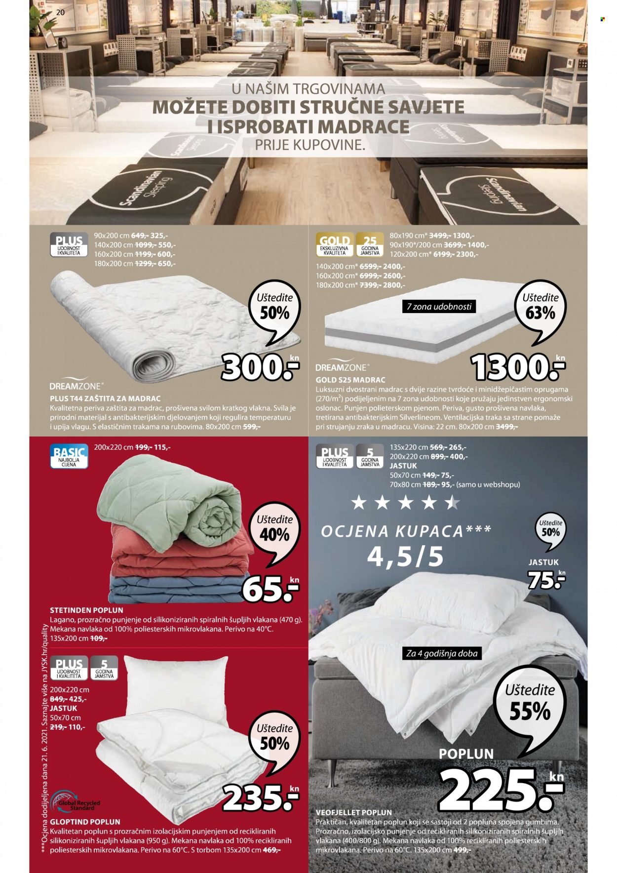 JYSK katalog - 30.09.2021. - 13.10.2021. Stranica 20