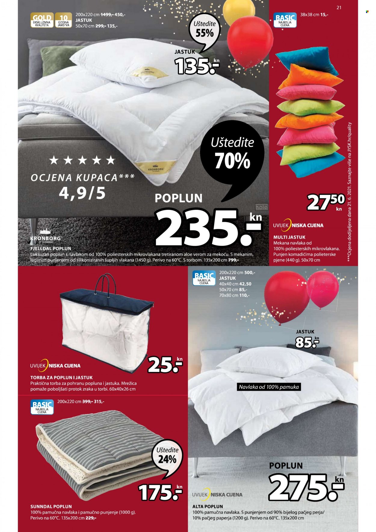 JYSK katalog - 30.09.2021. - 13.10.2021. Stranica 21