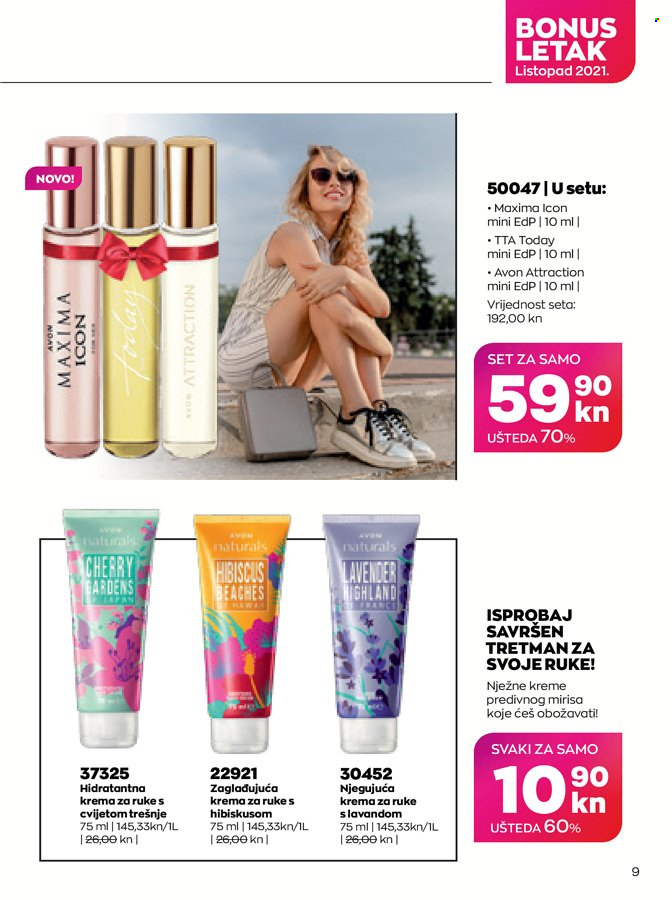 Avon katalog - 01.10.2021. - 31.10.2021. Stranica 9