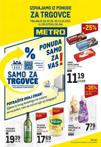 Metro katalog - 30.09.2021. - 13.10.2021.