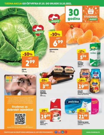 Studenac katalog - 07.10.2021. - 13.10.2021.