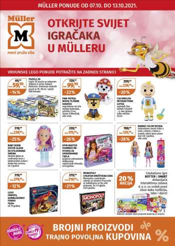Müller katalog - 07.10.2021. - 13.10.2021.