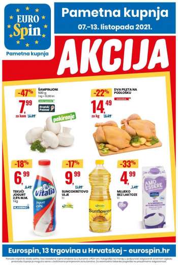 Eurospin katalog - 07.10.2021. - 13.10.2021.