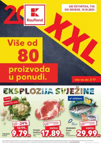 Kaufland katalog - 07.10.2021. - 13.10.2021.
