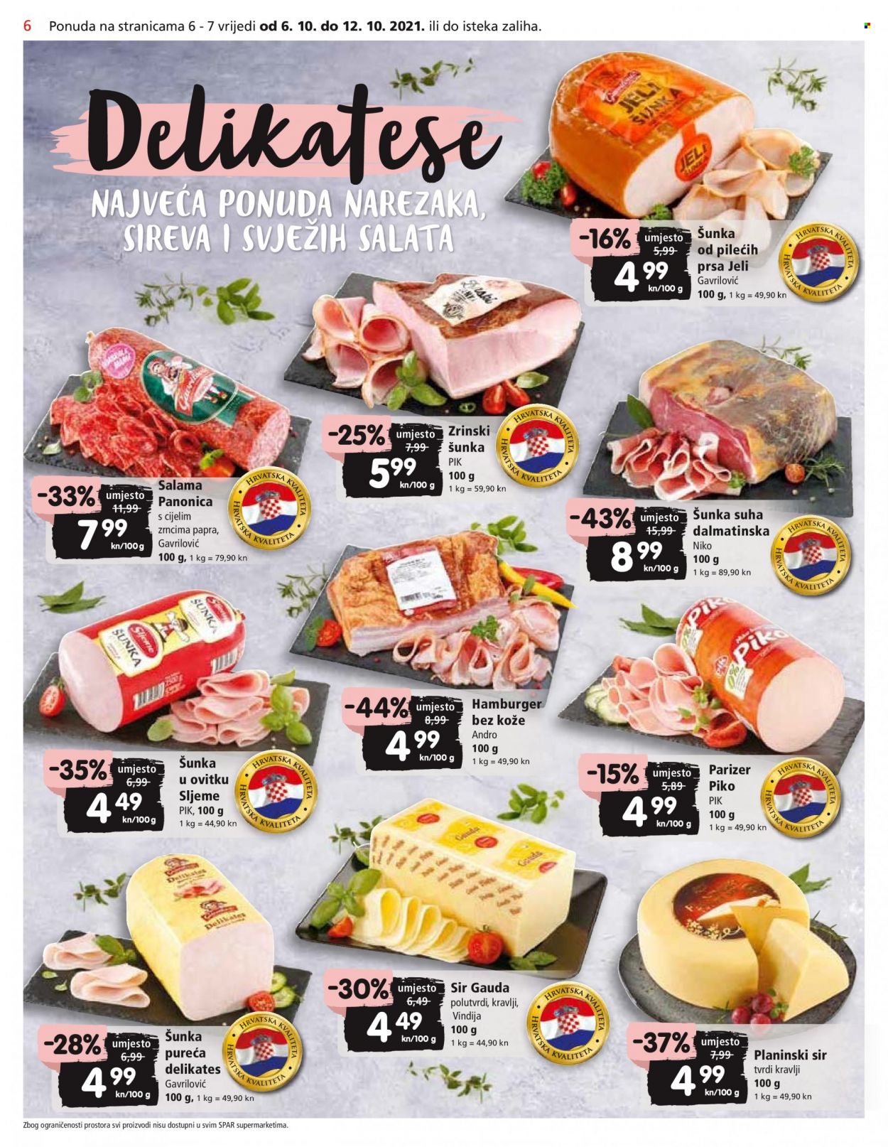 SPAR katalog - 06.10.2021. - 12.10.2021. Stranica 6