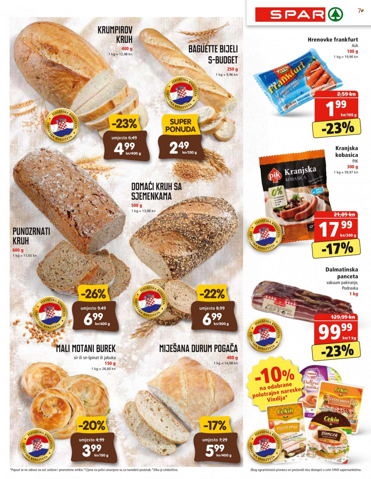 SPAR katalog - 06.10.2021. - 12.10.2021. Stranica 7