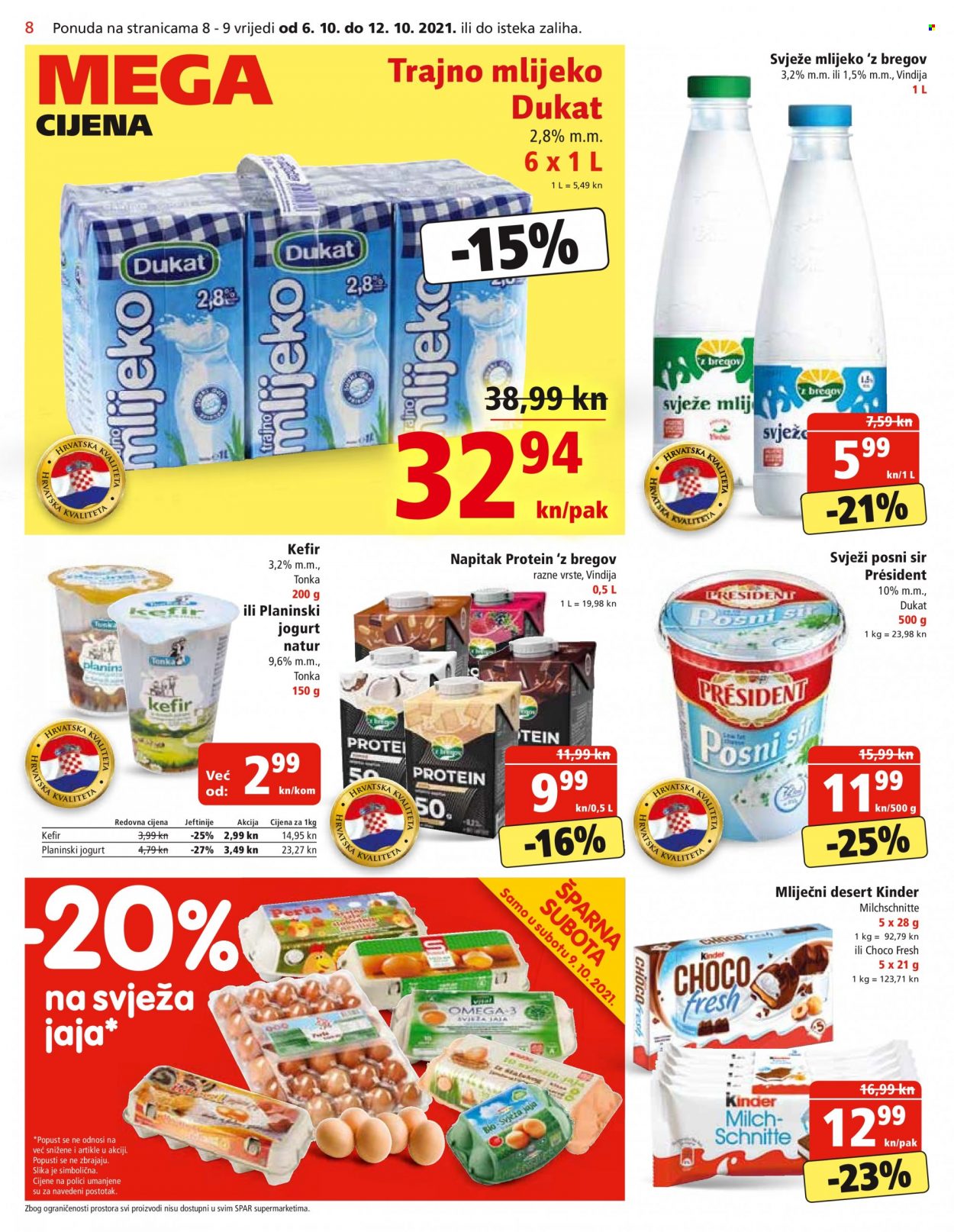 SPAR katalog - 06.10.2021. - 12.10.2021. Stranica 8