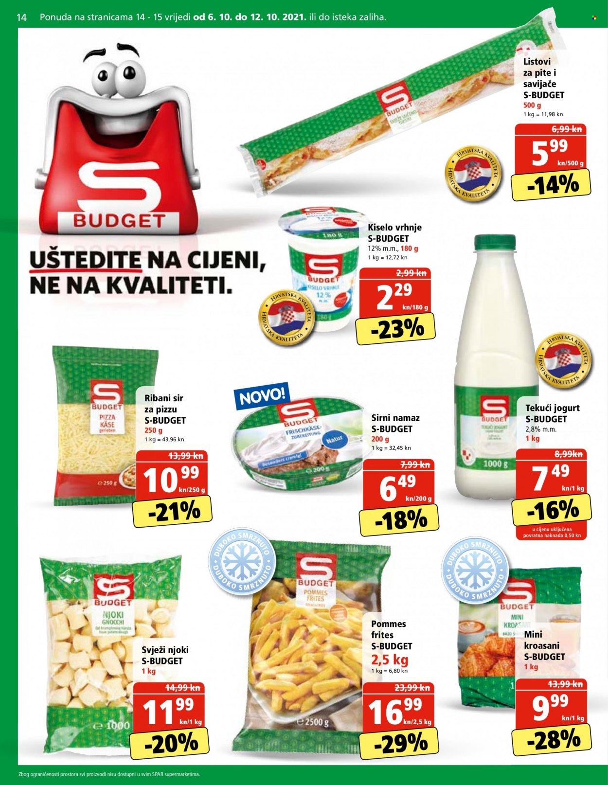 SPAR katalog - 06.10.2021. - 12.10.2021. Stranica 14