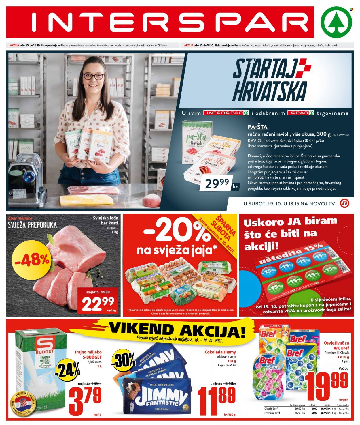 INTERSPAR katalog - 06.10.2021. - 12.10.2021. Stranica 1