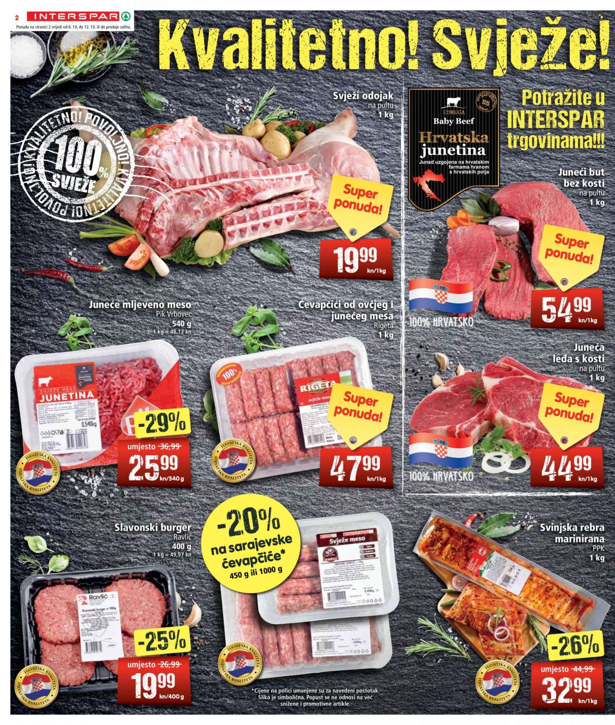 INTERSPAR katalog - 06.10.2021. - 12.10.2021. Stranica 2