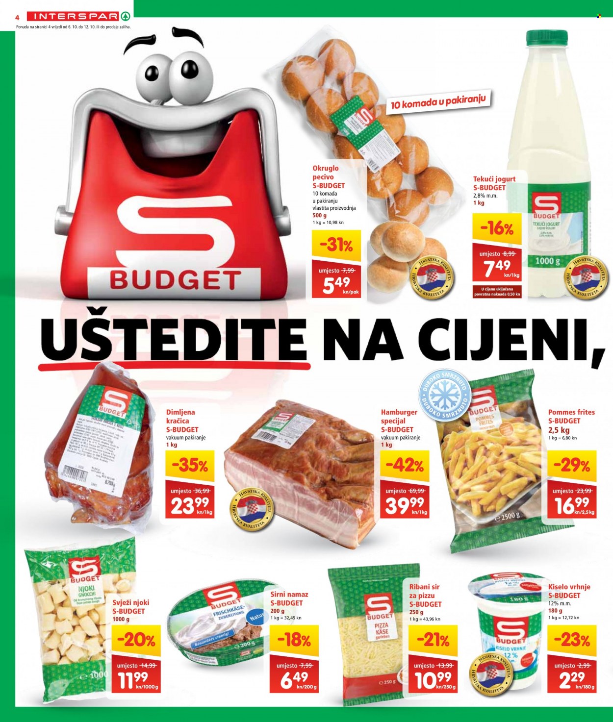 INTERSPAR katalog - 06.10.2021. - 12.10.2021. Stranica 4