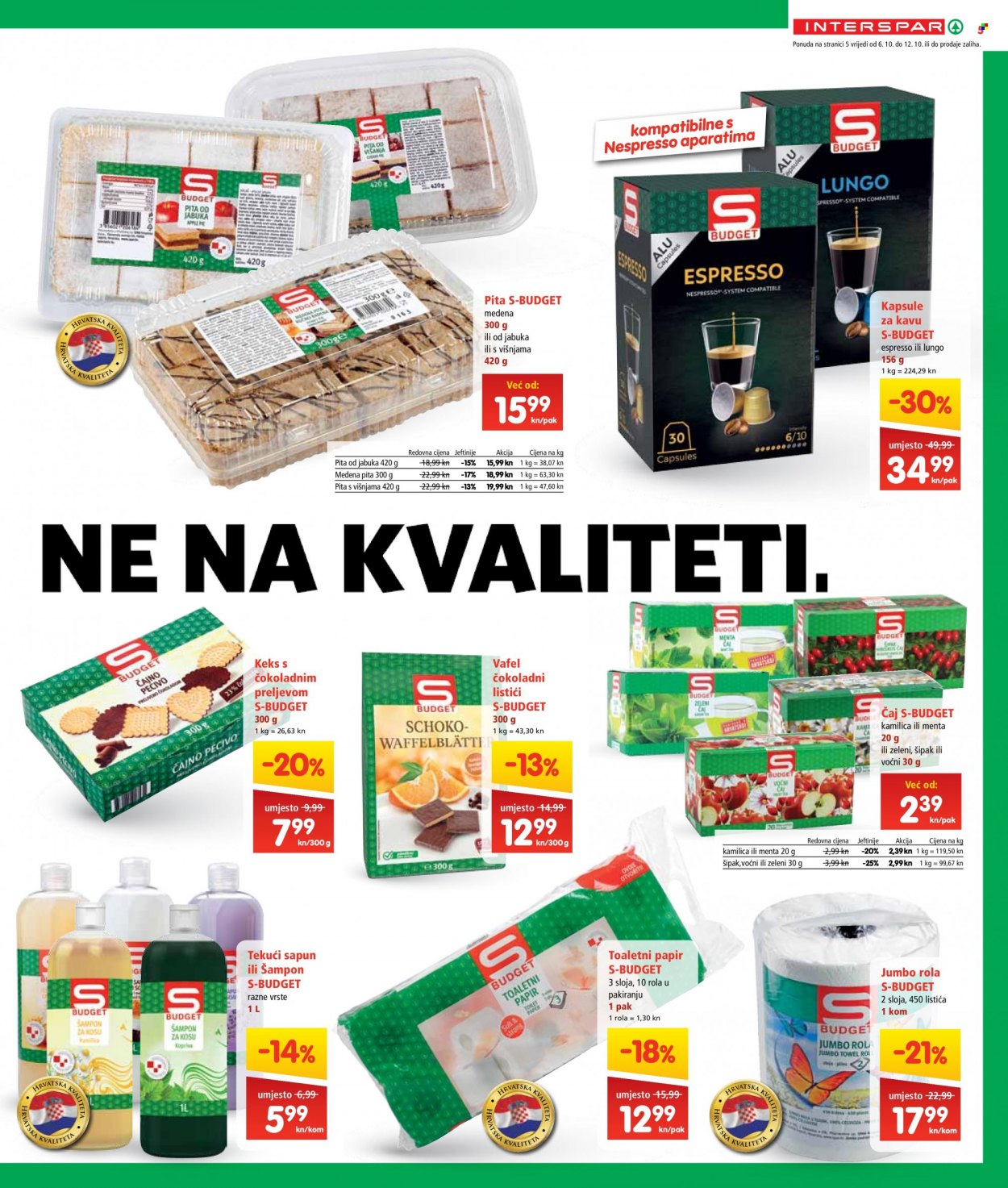 INTERSPAR katalog - 06.10.2021. - 12.10.2021. Stranica 5
