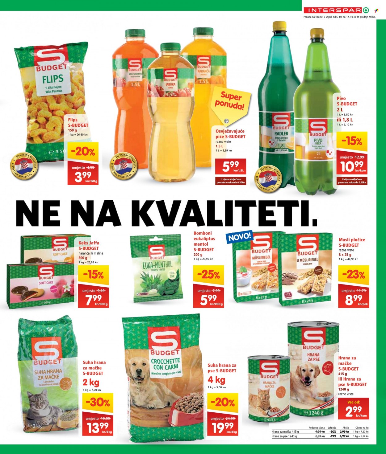 INTERSPAR katalog - 06.10.2021. - 12.10.2021. Stranica 7