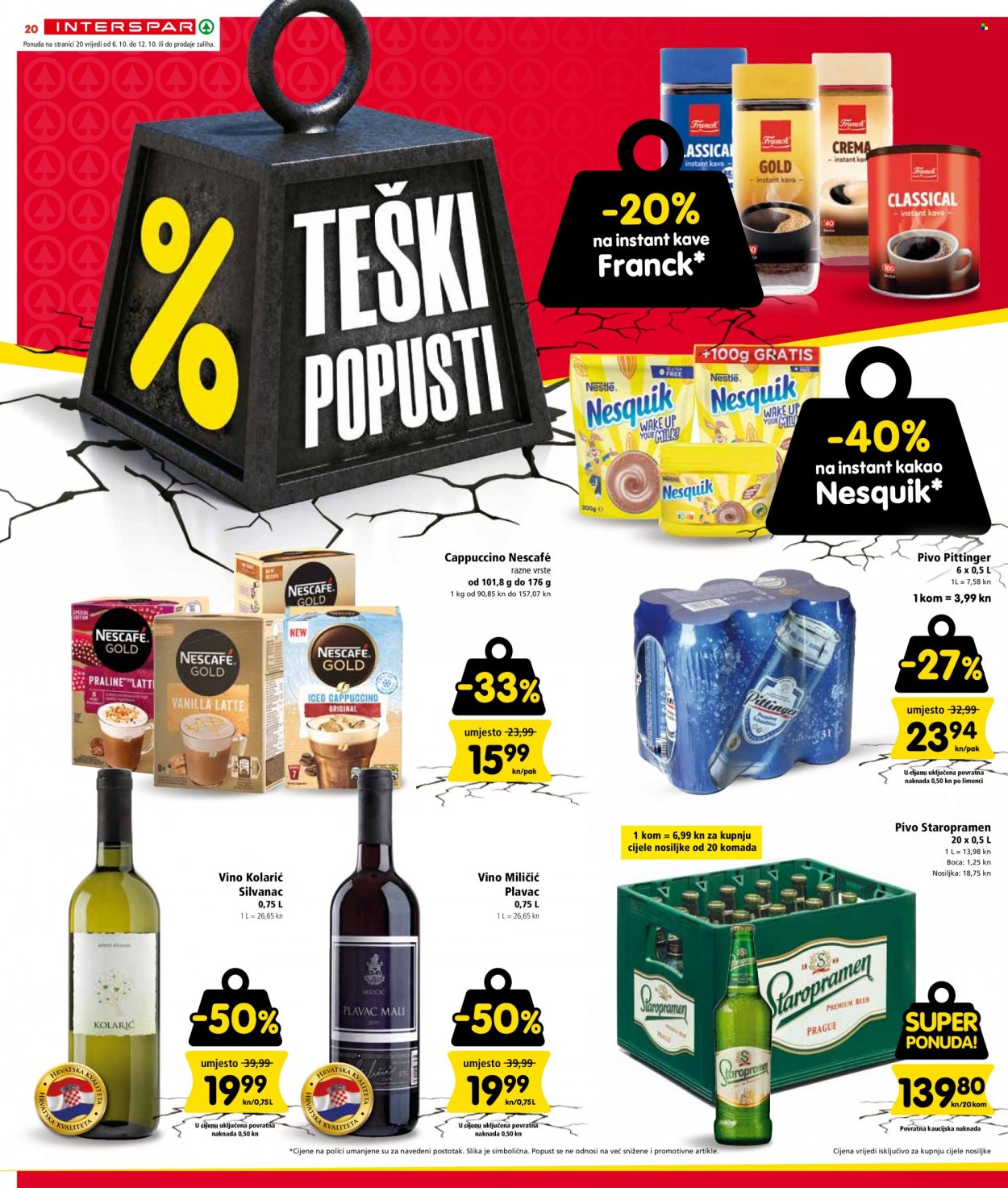 INTERSPAR katalog - 06.10.2021. - 12.10.2021. Stranica 20