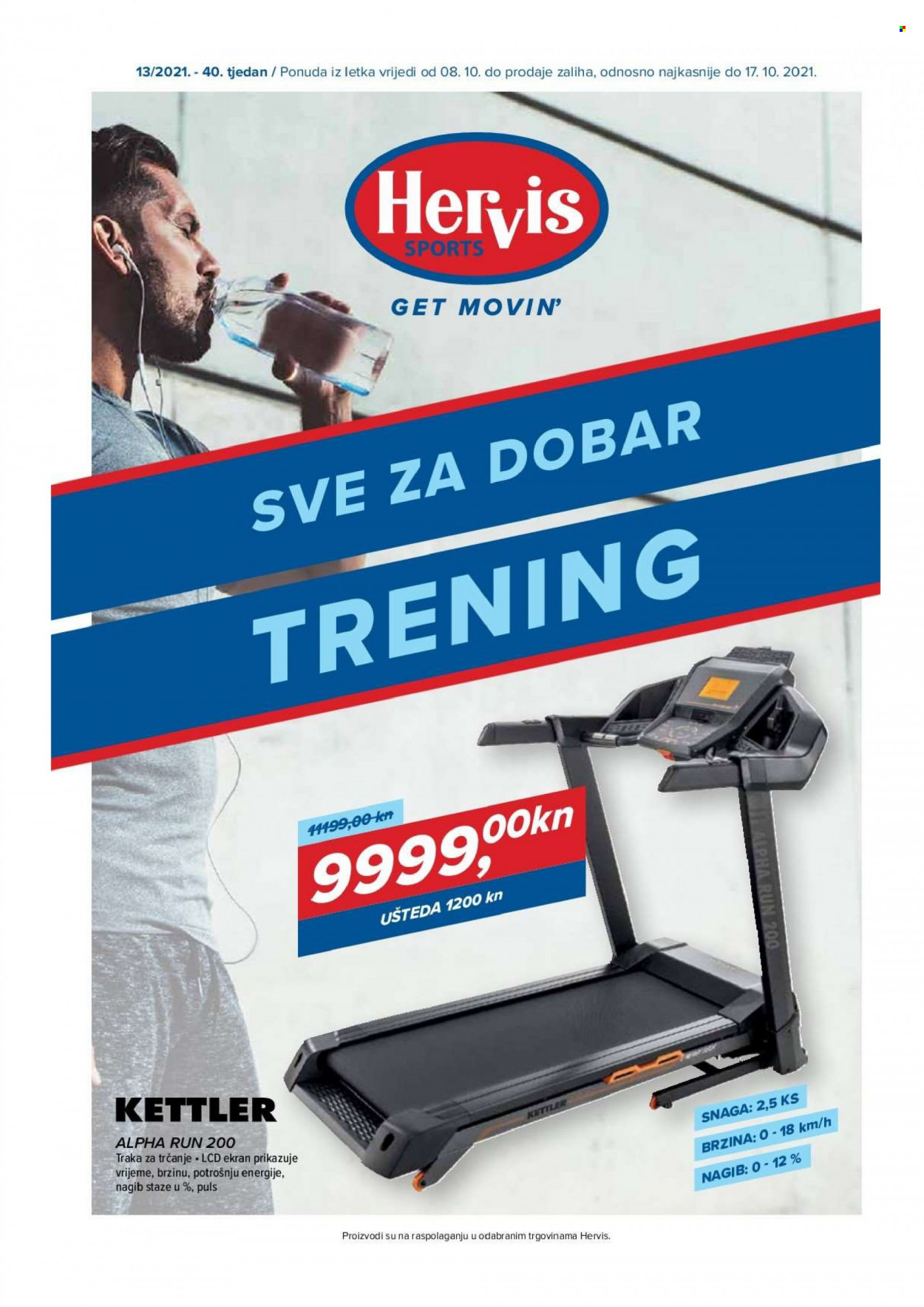 Hervis katalog - 08.10.2021. - 17.10.2021. Stranica 1