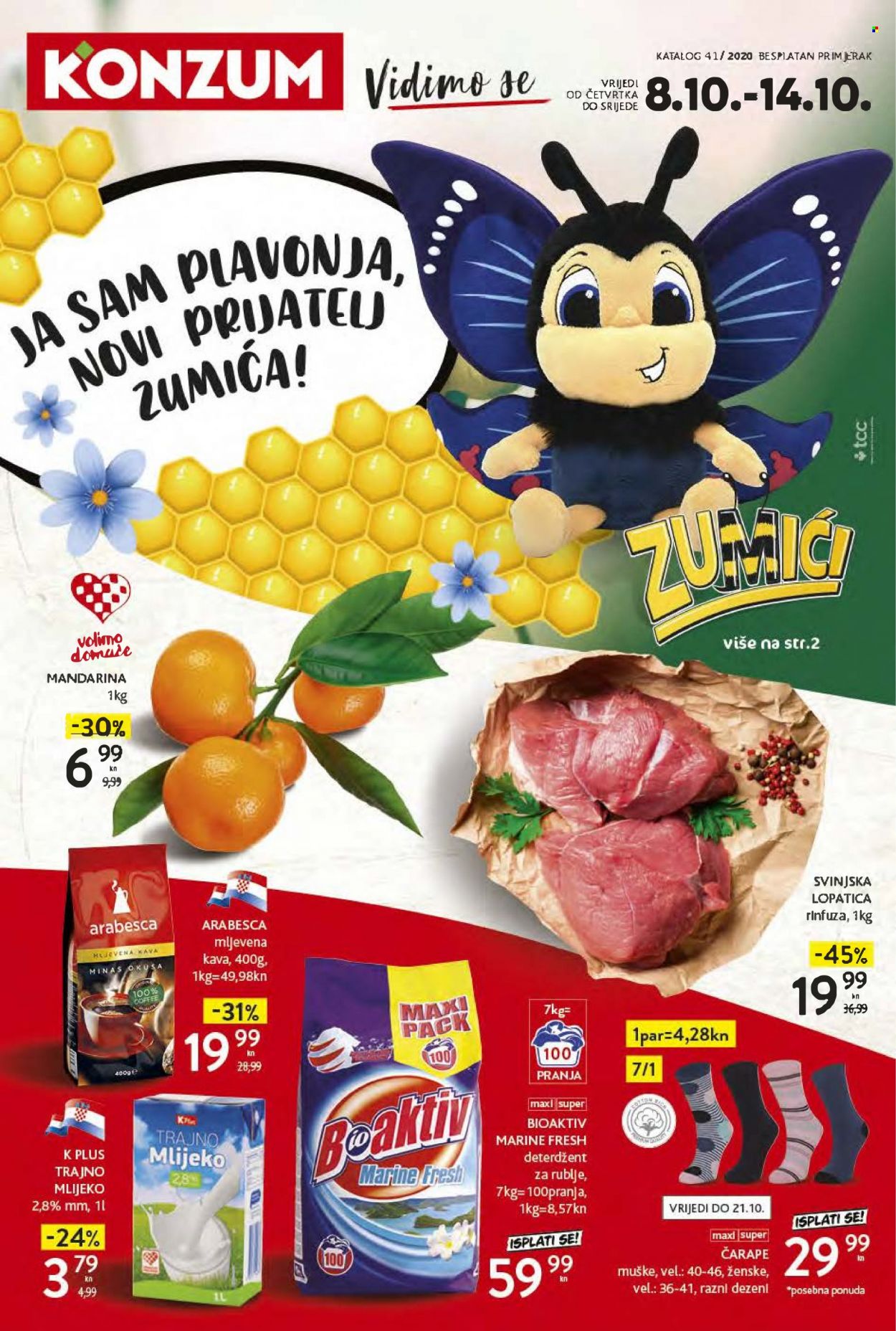 Konzum katalog - 08.10.2021. - 14.10.2021. Stranica 1