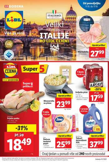 Lidl katalog - 11.10.2021. - 17.10.2021.