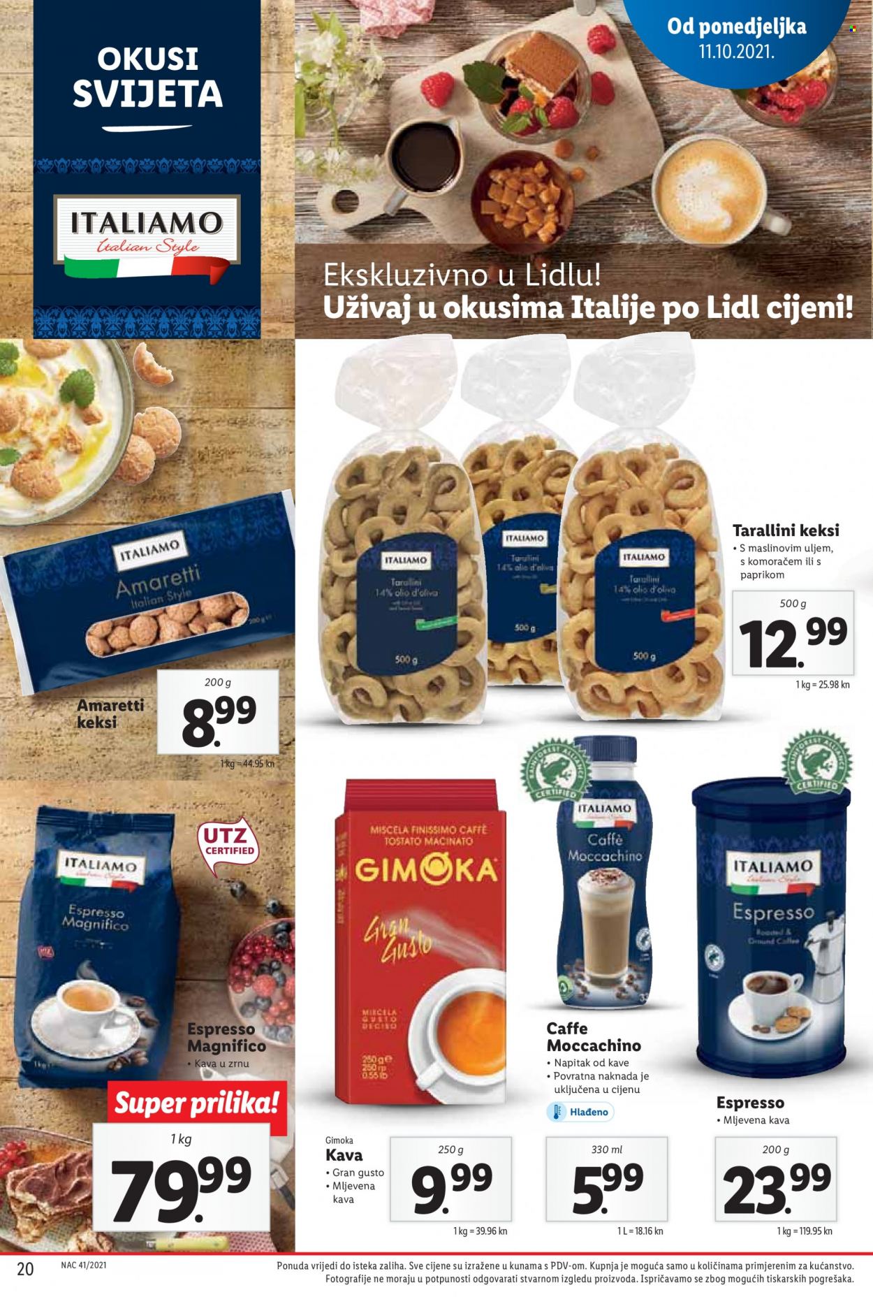 Lidl katalog - 11.10.2021. - 17.10.2021. Stranica 20