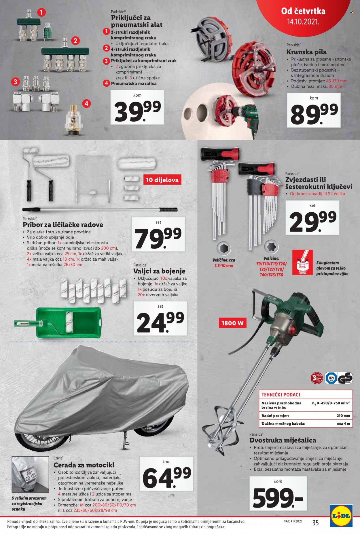 Lidl katalog - 11.10.2021. - 17.10.2021. Stranica 35