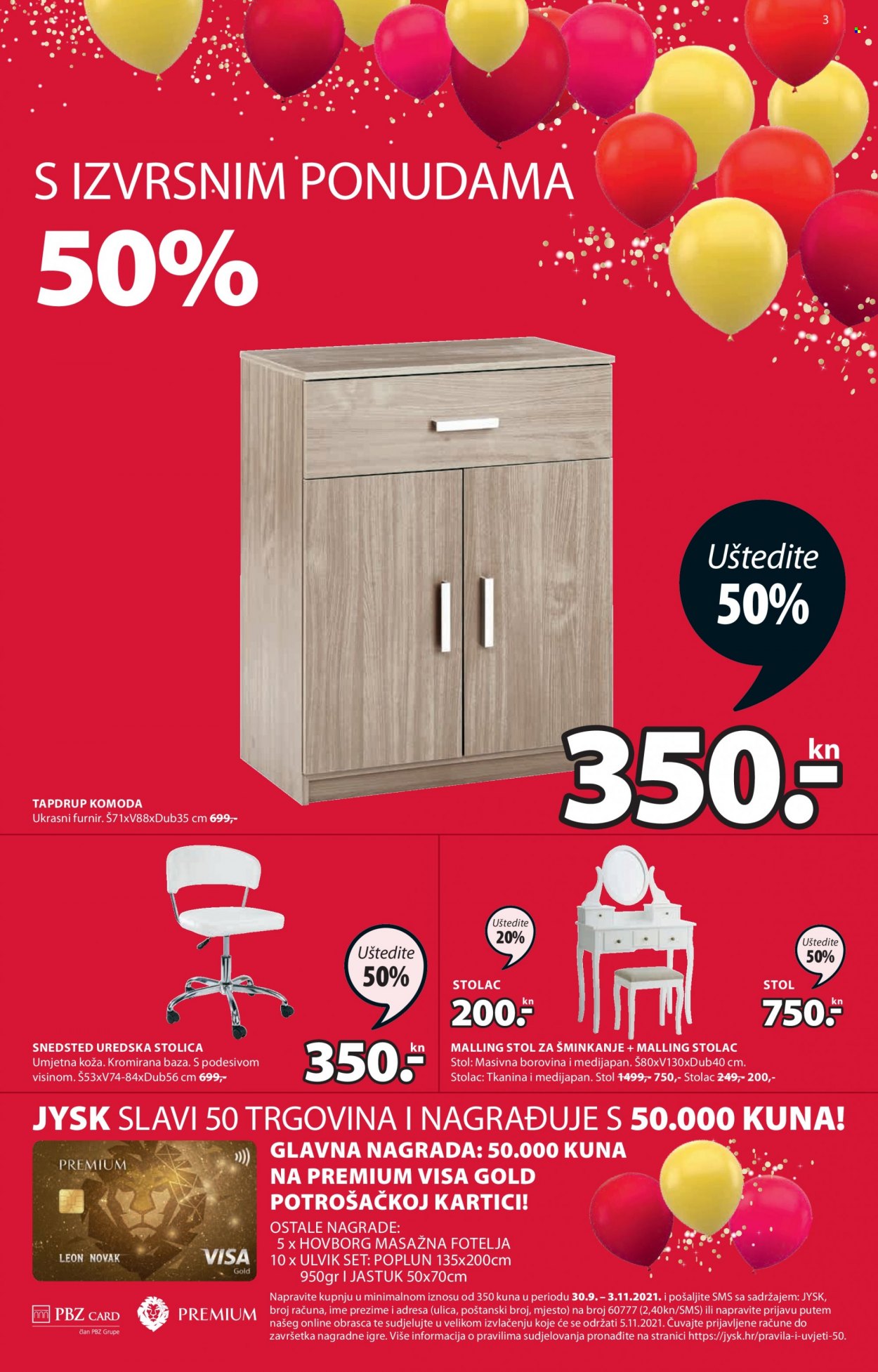 JYSK katalog - 07.10.2021. - 20.10.2021. Stranica 3
