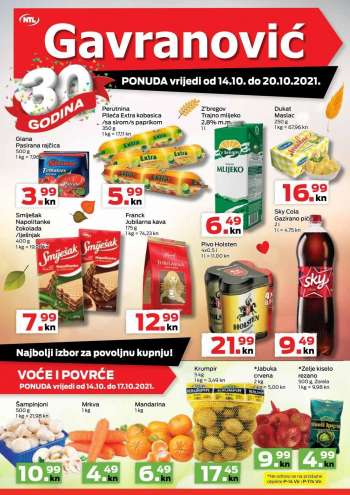 Gavranović katalog - 14.10.2021. - 20.10.2021.