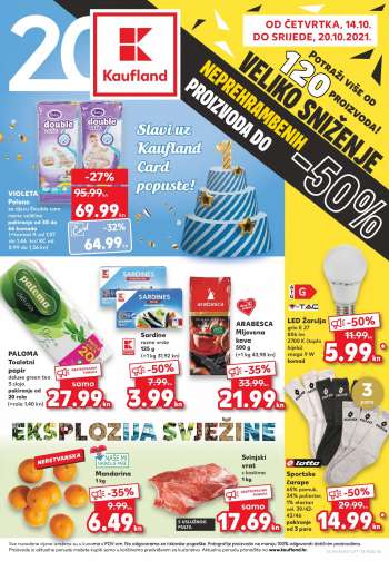 Kaufland katalog - 14.10.2021. - 20.10.2021.