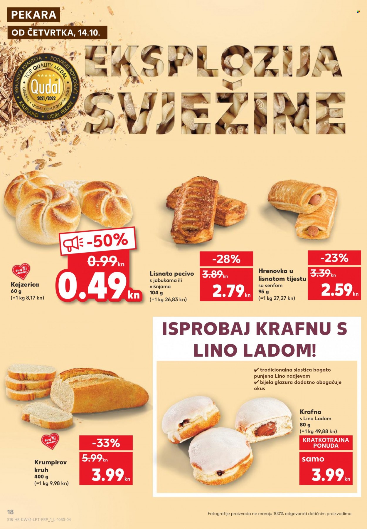 Kaufland katalog - 14.10.2021. - 20.10.2021. Stranica 18