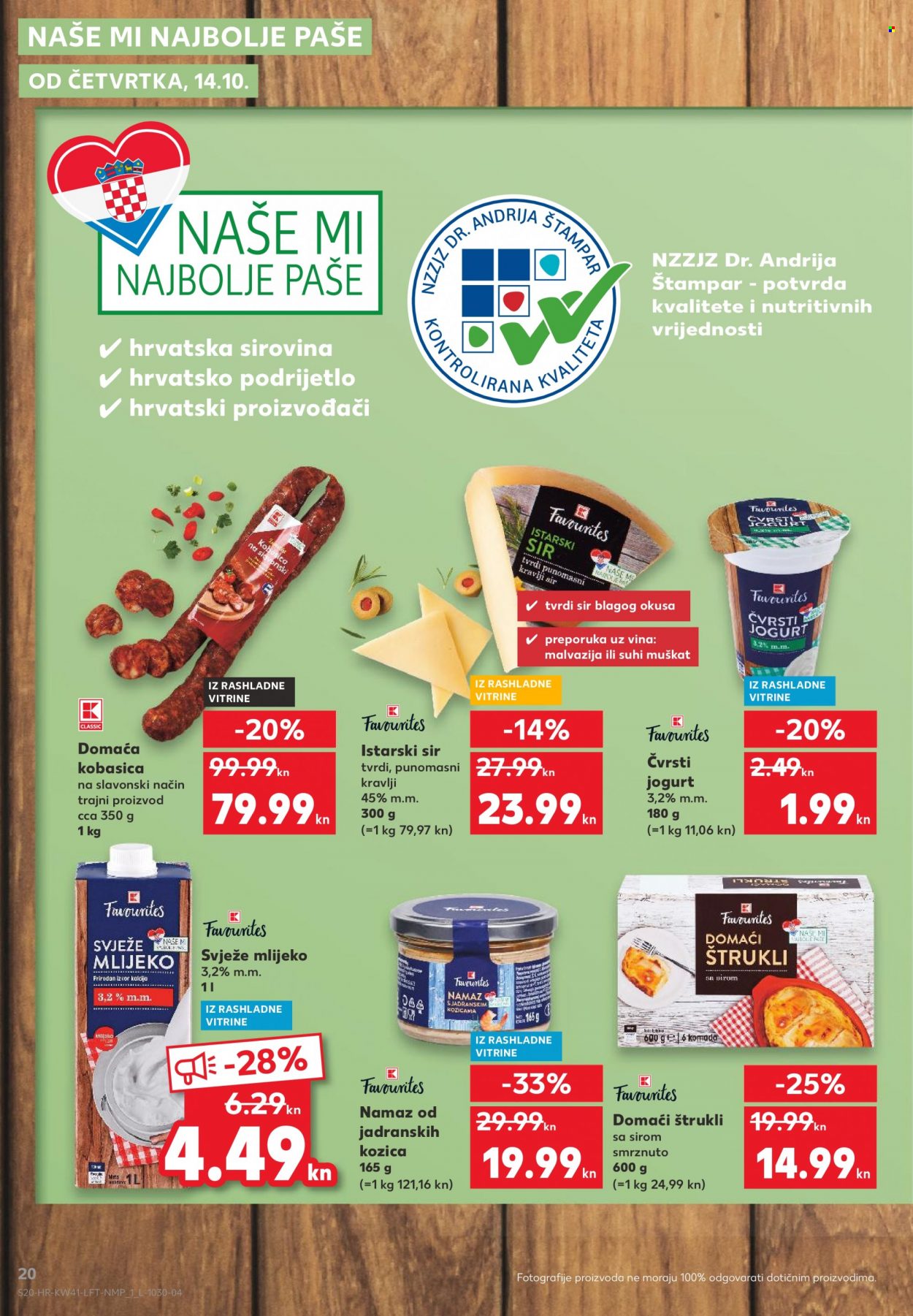 Kaufland katalog - 14.10.2021. - 20.10.2021. Stranica 20