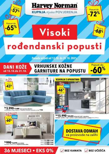 Harvey Norman katalog - 12.10.2021. - 25.10.2021.