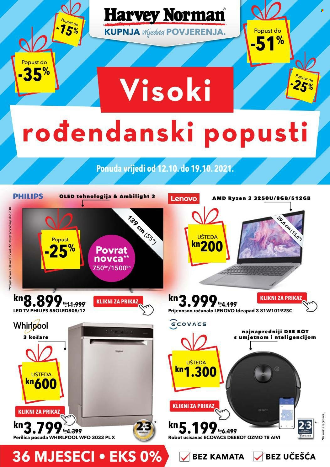 Harvey Norman katalog - 12.10.2021. - 19.10.2021. Stranica 1