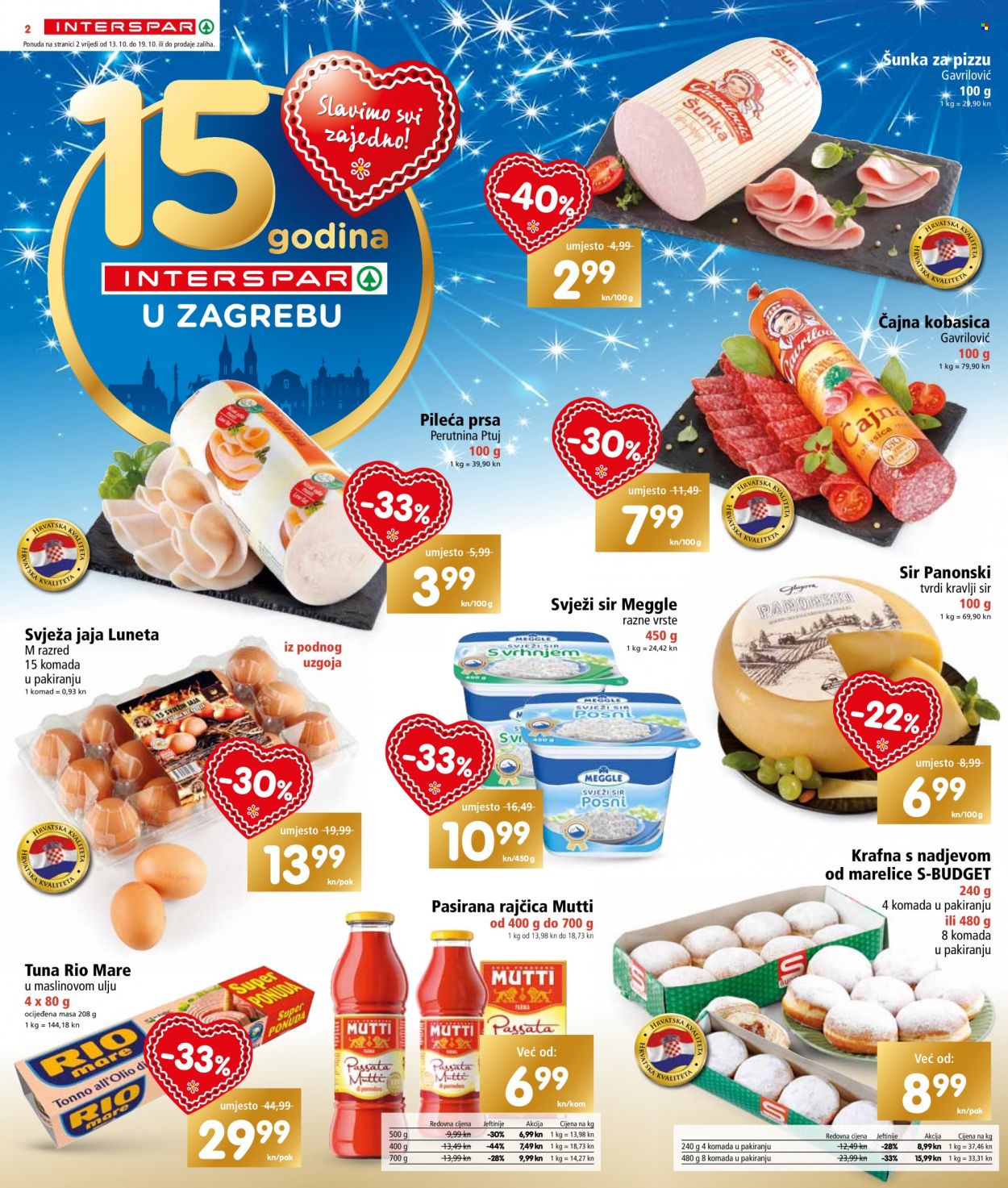 INTERSPAR katalog - 13.10.2021. - 19.10.2021. Stranica 2