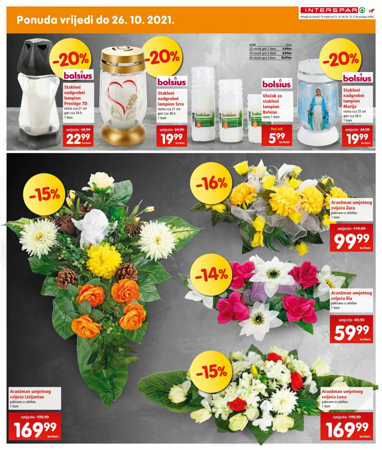 INTERSPAR katalog - 13.10.2021. - 19.10.2021. Stranica 19