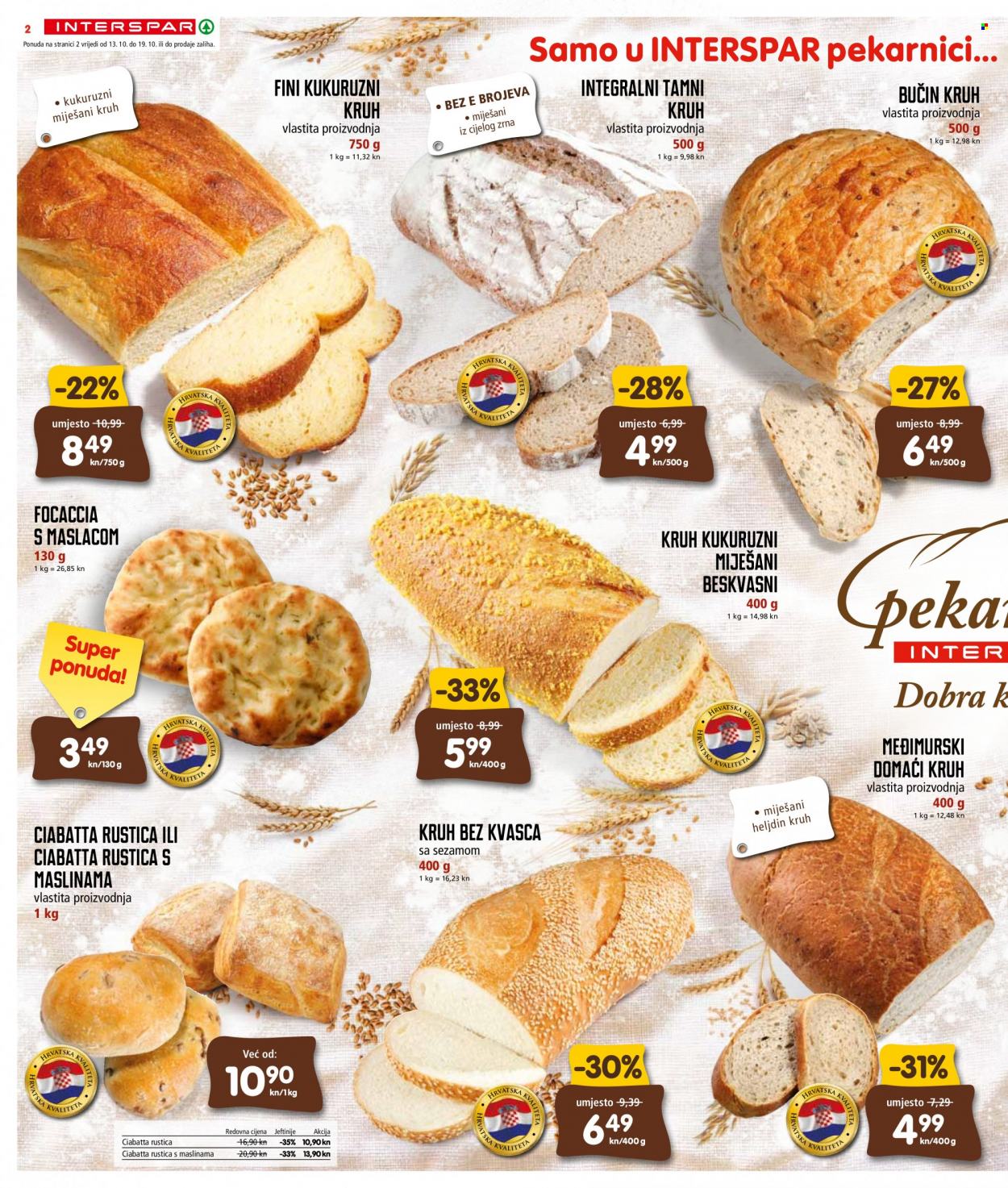 INTERSPAR katalog - 13.10.2021. - 19.10.2021. Stranica 22