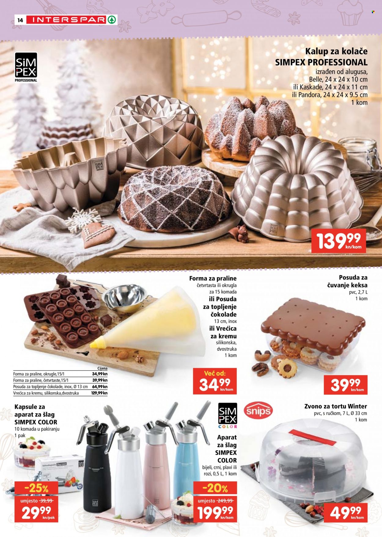 INTERSPAR katalog - 14.10.2021. - 05.01.2022. Stranica 14