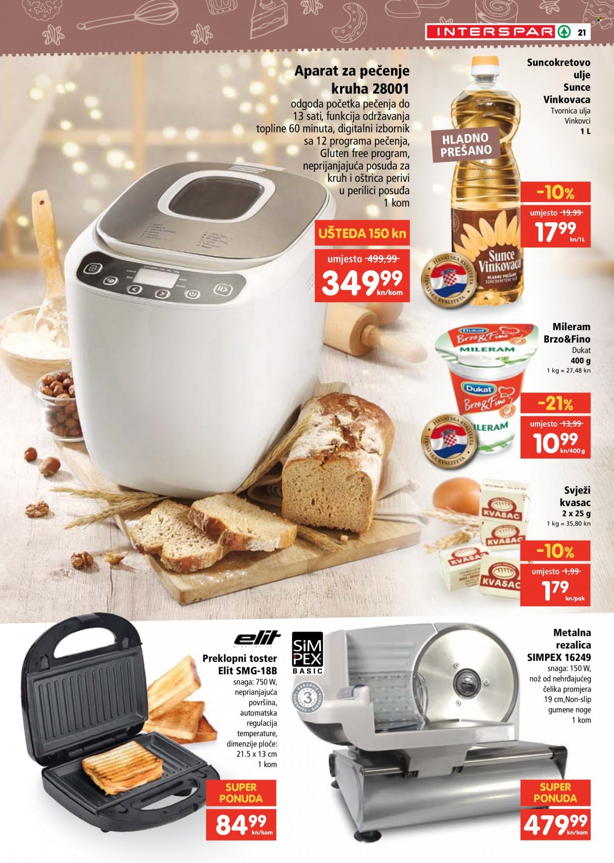 INTERSPAR katalog - 14.10.2021. - 05.01.2022. Stranica 21
