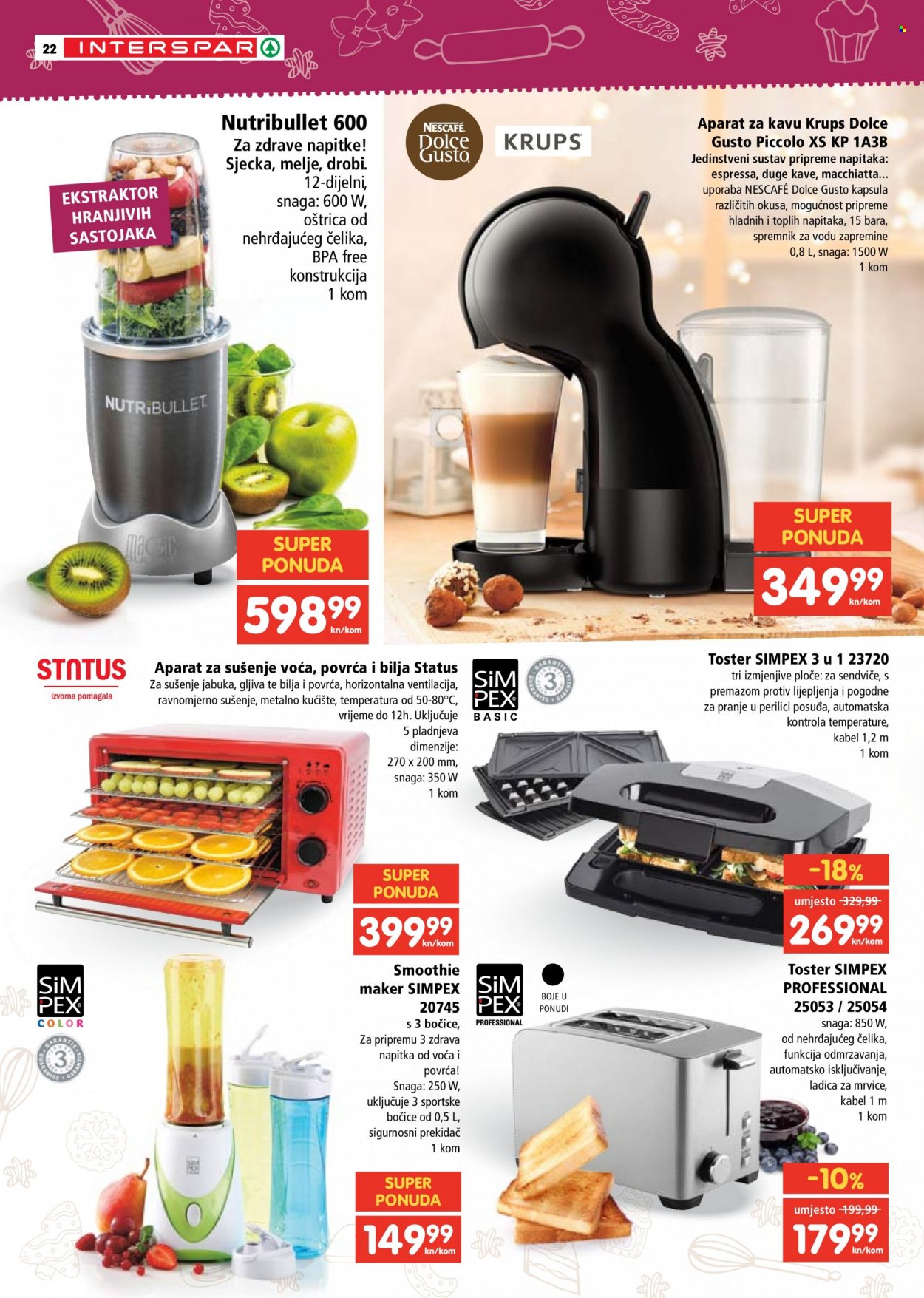 INTERSPAR katalog - 14.10.2021. - 05.01.2022. Stranica 22