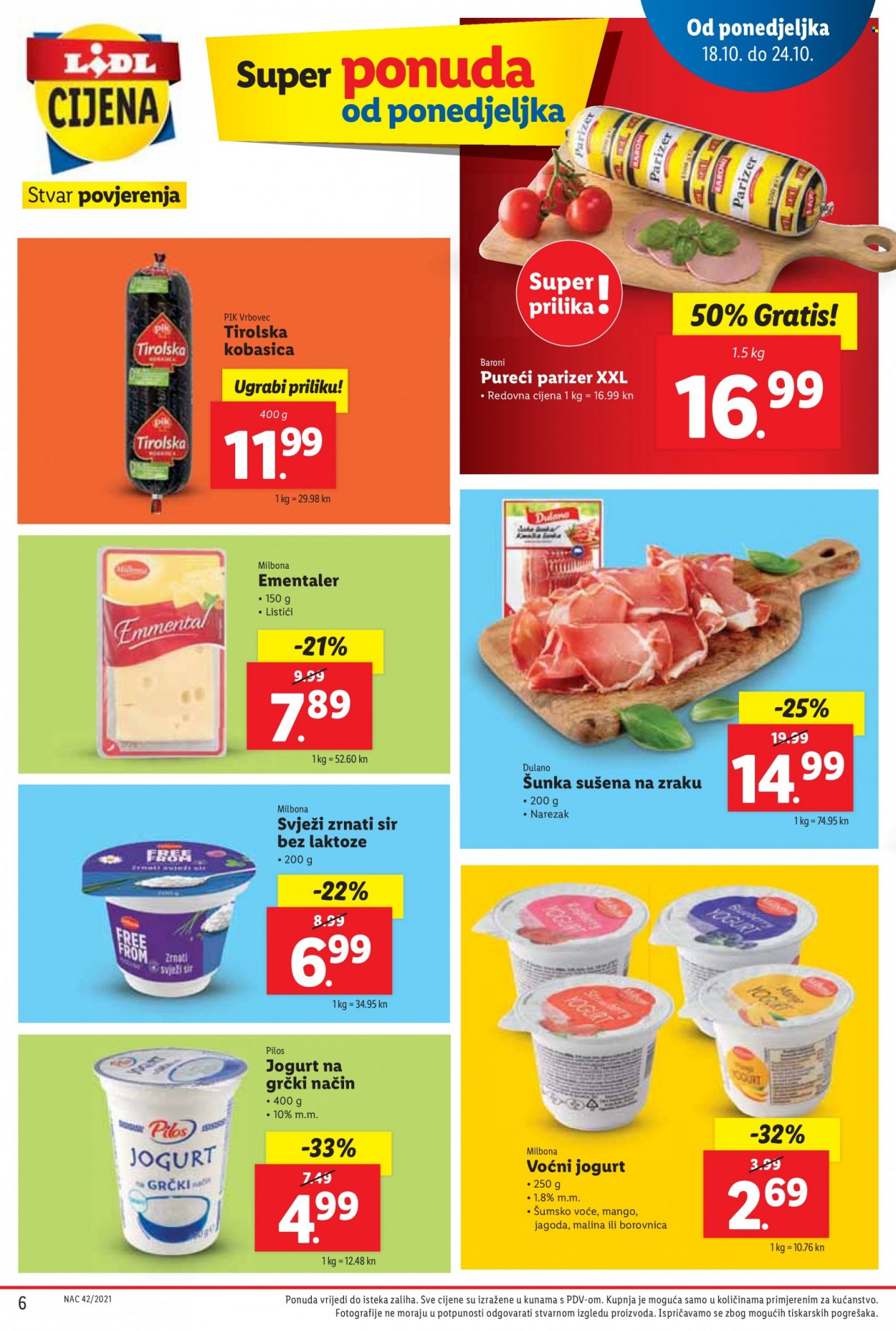 Lidl katalog - 18.10.2021. - 24.10.2021. Stranica 6