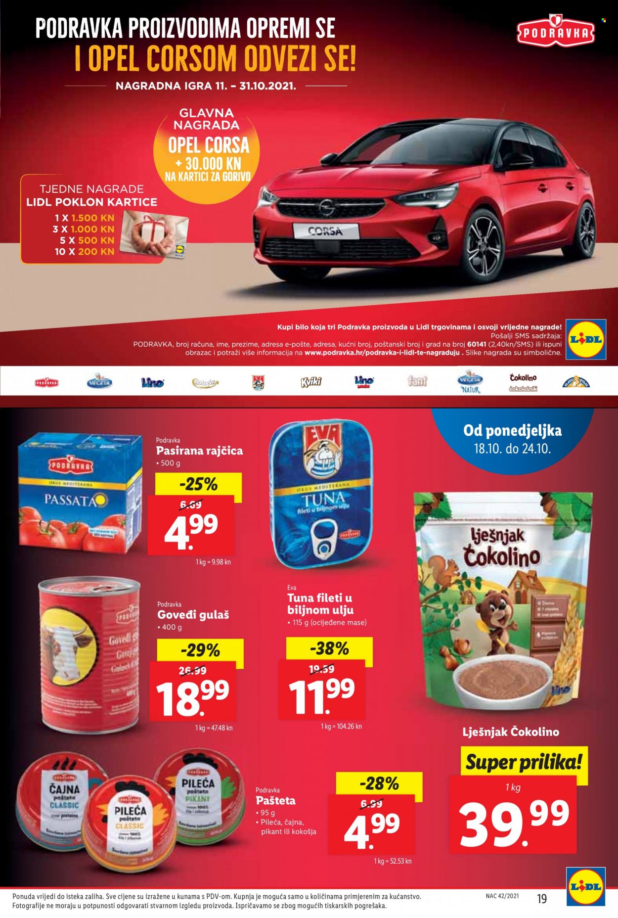Lidl katalog - 18.10.2021. - 24.10.2021. Stranica 19