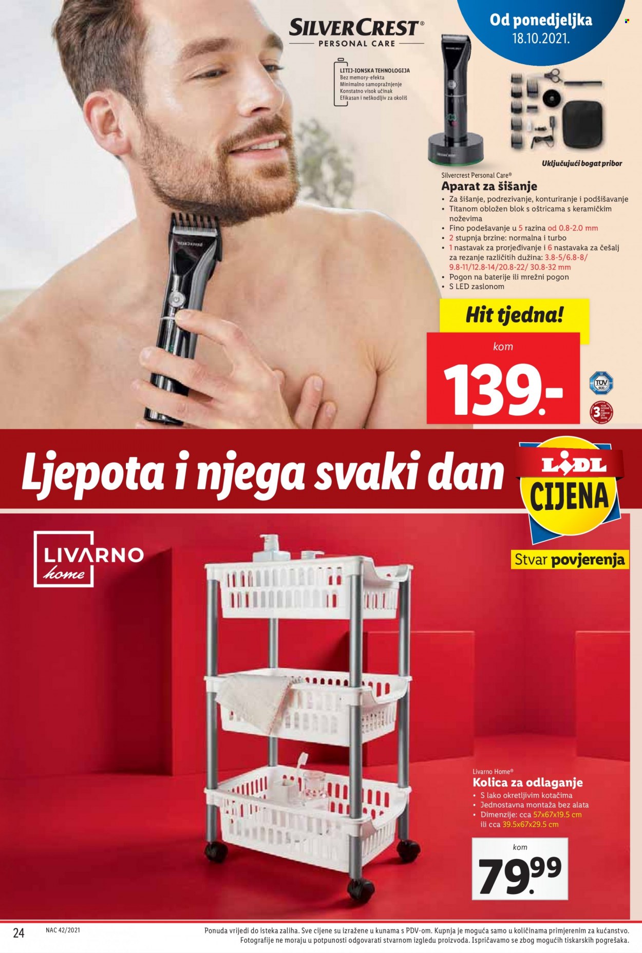 Lidl katalog - 18.10.2021. - 24.10.2021. Stranica 24