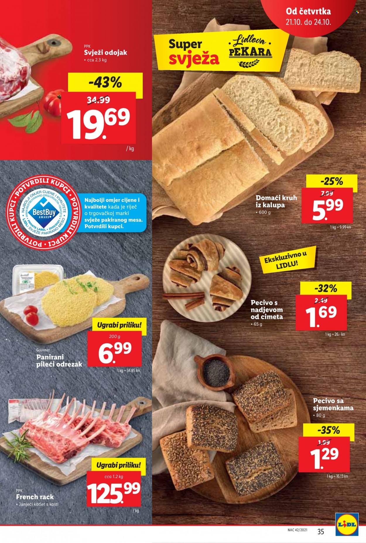 Lidl katalog - 18.10.2021. - 24.10.2021. Stranica 35