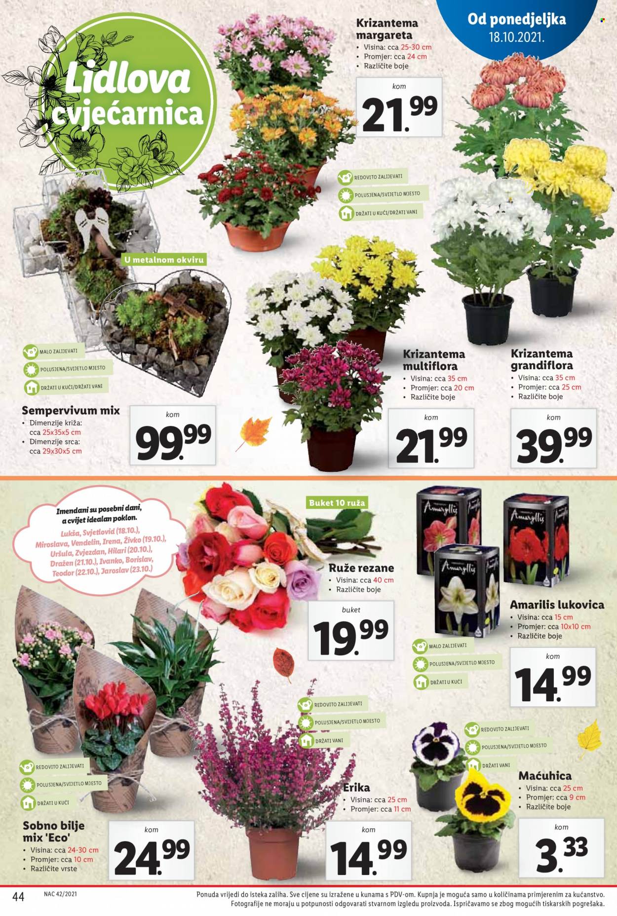 Lidl katalog - 18.10.2021. - 24.10.2021. Stranica 44
