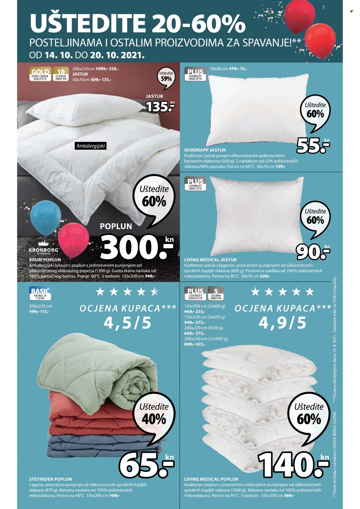 JYSK katalog - 14.10.2021. - 27.10.2021. Stranica 7