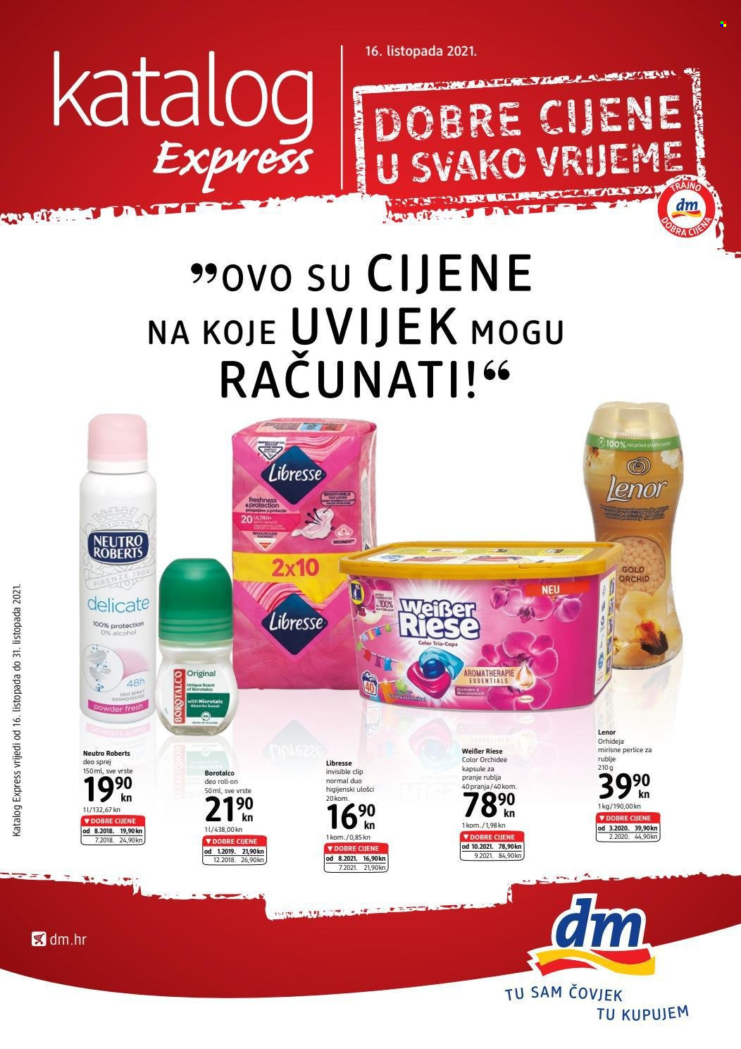 dm katalog - 16.10.2021. - 31.10.2021. Stranica 1