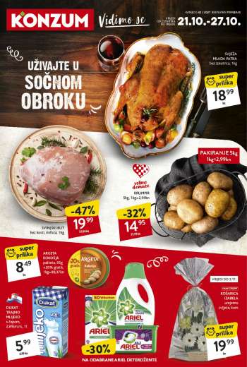 Konzum katalog - 21.10.2021. - 27.10.2021.