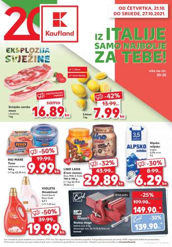 Kaufland katalog - 21.10.2021. - 27.10.2021.