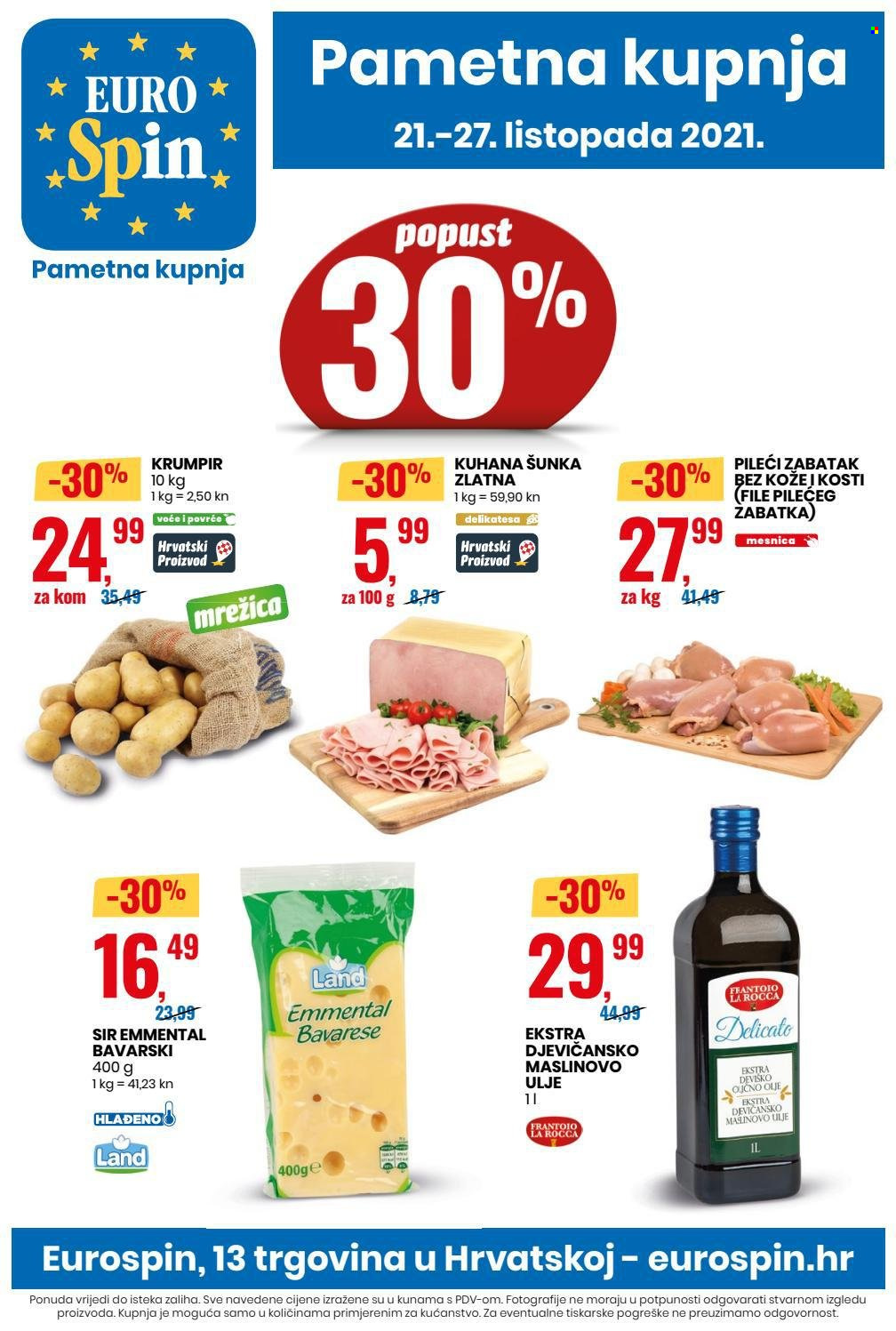 Eurospin katalog - 21.10.2021. - 27.10.2021. Stranica 1